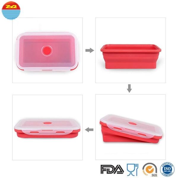The Best Cool Collapsible Personalized Boys And Girls Silicone Toddler Lunch Box Food Containers With Cover