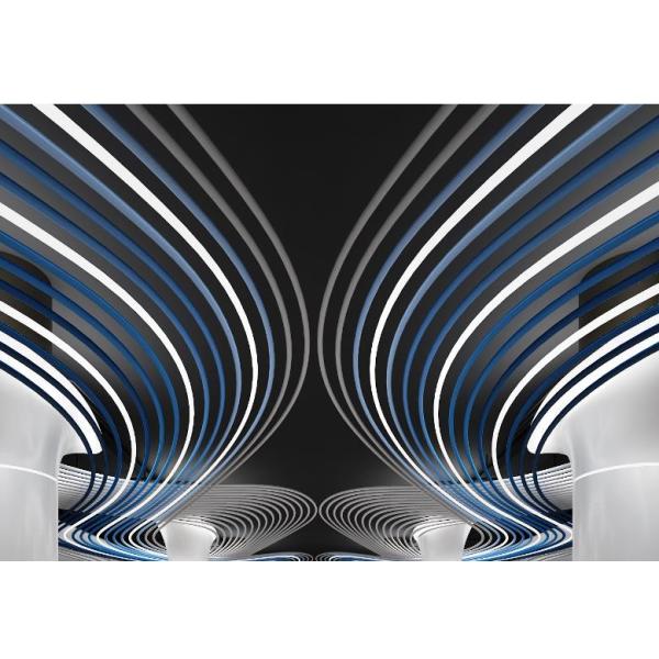 Plaster-In Slim Recessed Led Aluminium Channel Led Strip Recessed Profile