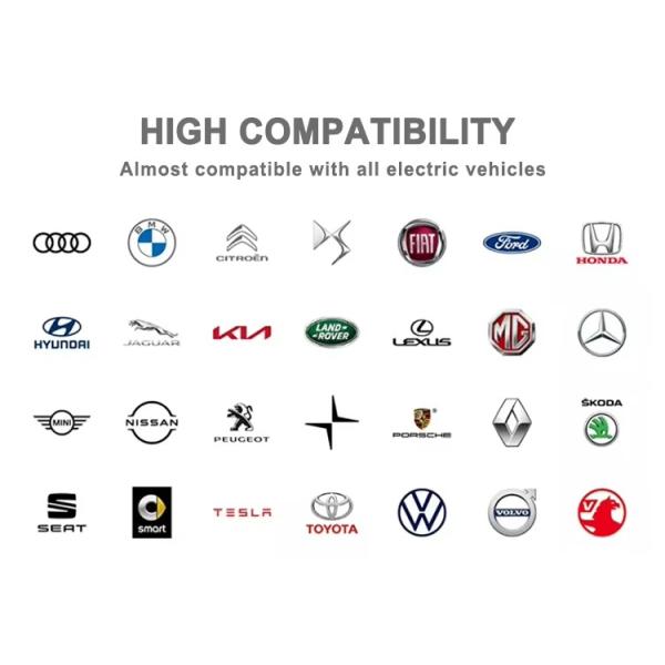 Nouvelles énergies électriques de type GB/T équipement de charge de voiture stations de charge de véhicules électriques AC 7kw chargeur EV pour véhicules