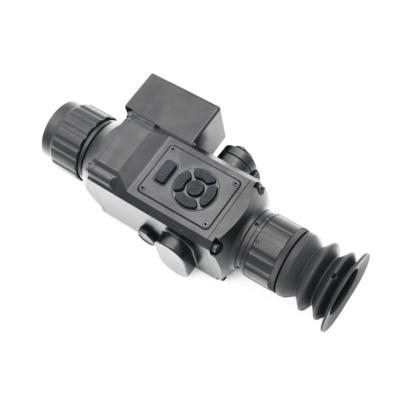 600m IP67 LRF Thermal Rifle Scopes 384x288px IR Gun Thermal Sight