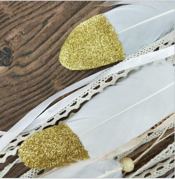 North Europe Christmas Decorative Style Feather Dream Catcher