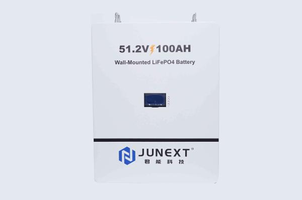 Almacenamiento de energía Baterías de iones de litio Lifepo4 Batería 48V/51.2V 100AH 5Kwh Batería montada en la pared