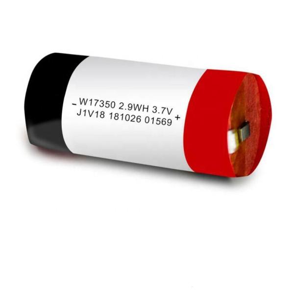 500 dá um ciclo 17350 a bateria do cigarro da pilha de bateria 2.9Wh do polímero do lítio