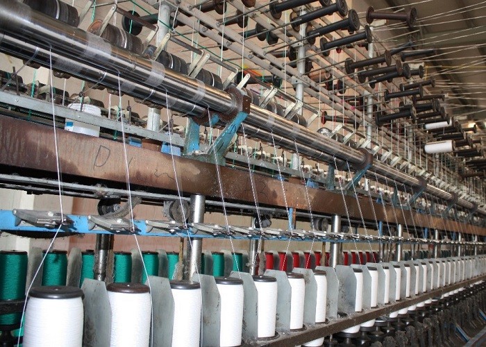 Пряжа моноволокна удваивая и переплетая щетку 18.5KW пряжи Mop машины