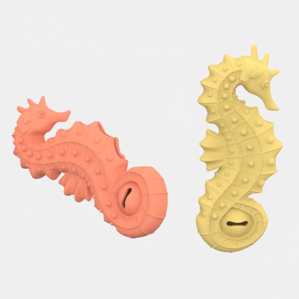 Vente à chaud sans BPA Chien de mer en silicone Puzzle jouet œuf chiot nourriture Slow Feeder Chien d'animaux de compagnie Jouets à mâcher en silicone