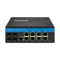 12 ports Commutateur Ethernet industriel géré avec 2.5G Fibre ERPS Ring L2 Gérable