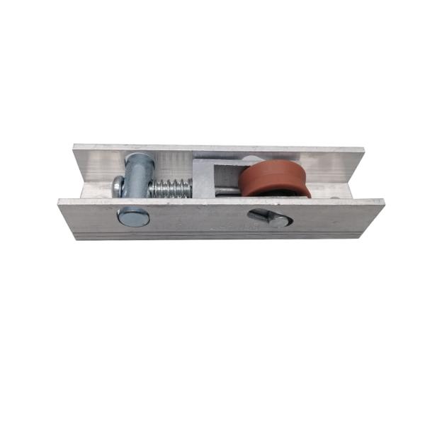 130mm Aluminum Housing Sliding Door Bottom Rollers Heavy Duty ODM