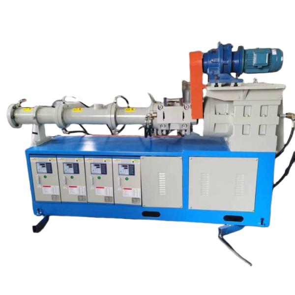 CE Certified Rubber Cold Feed Extruder With Hourly Capacity Of 200kg/Hour
