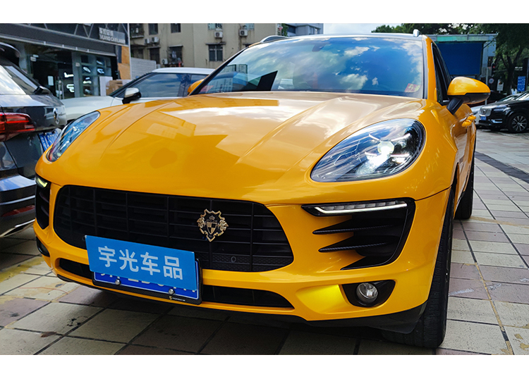 Macan 2014-2020 Durable LED Projector Headlights 12V New Plug and Play Retrofit Upgrade