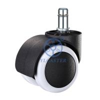 Echadores blancos de los muebles de la silla de la oficina de la PU con el apretón Ring Stem de M10x22mm