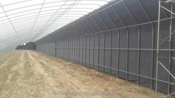 Energy Saving Small Single Span Solar Greenhouse For Cold Climates
