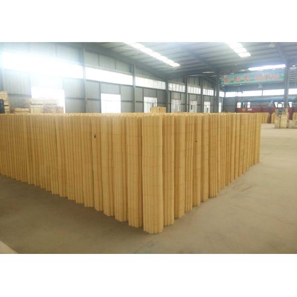 19 Holes Yellow Fire Clay Bricks For Hot Blast Stove High Density Customized