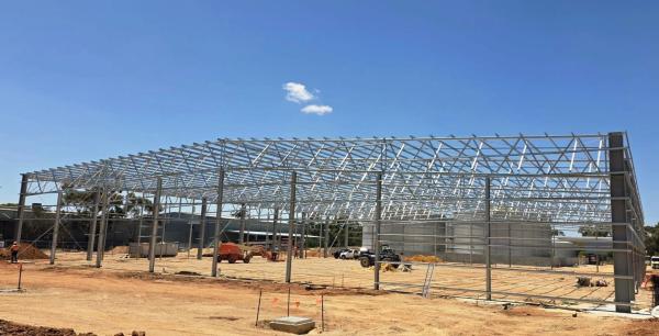 Industrial Style Prefabricated Steel Structure Aircraft Hangars with Customizable Options for Secure Storage