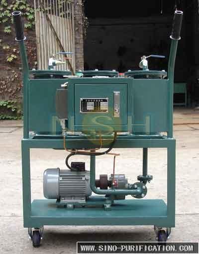 0.75kw Degassing Portable Oil Purifier 1800L/H With Double Stage