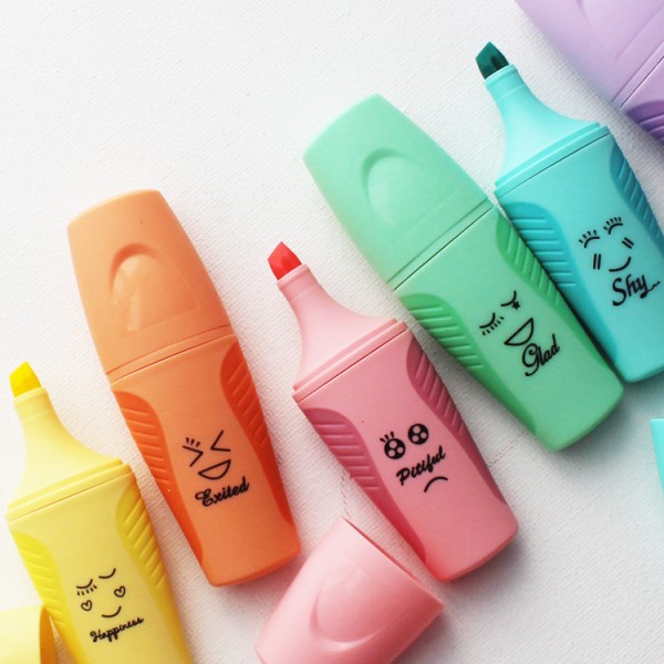 Wholesale Cheap Price Multi Color Mini Highlighter Pen