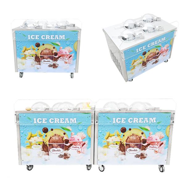 Hot Selling Summer Small Ice Cream Vertical Freezer Ice Cream Mobile Vending Machine