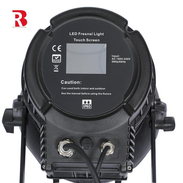 LED Fresnel Light With Auto Zoom Stage Studio Light RDM / DMX RGBAL