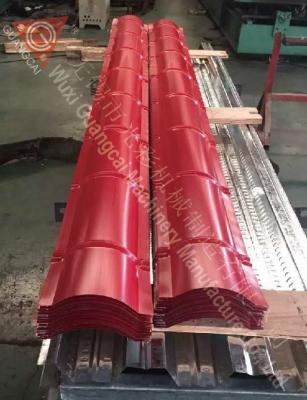O tampão de Ridge lamina a formação da máquina com a tabela 3T para fora corrida Decoiler passiva