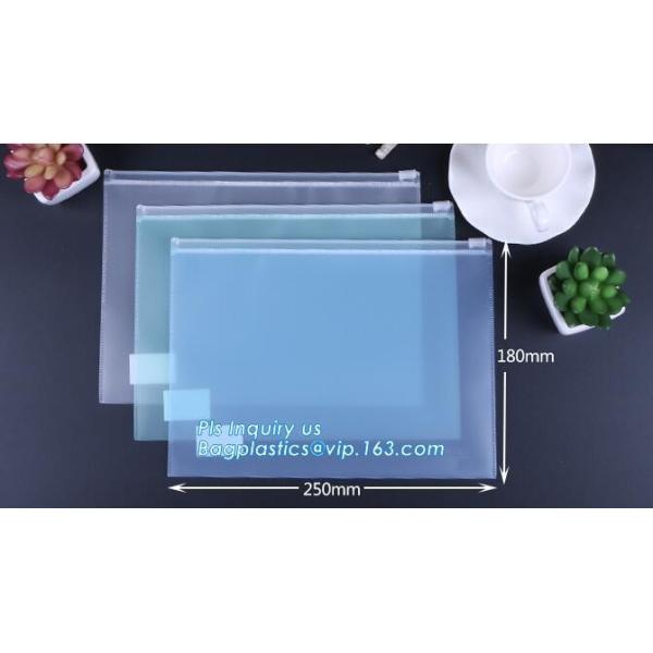 waterproof vinyl clear plastic zipper garment bag, clear vinyl a3 / a4 / a5 plastic pvc mesh zipper bag, Personal Care P