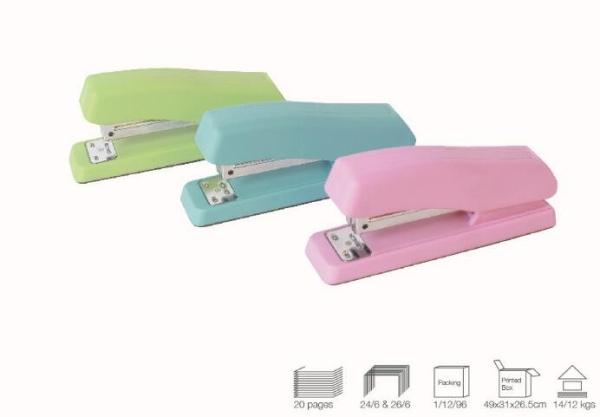Factory Sale For 24/6 26/6 Staples Metal And Plastic Black Office Stapler