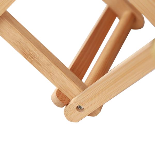 Устойчивый бамбуковый складной деревянный столешник для хранения бутылок вина для 3-6 бутылок