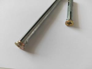 Carbon Steel cold forging metal frame Anchors Grade 4.8 ZnP Color and DIN