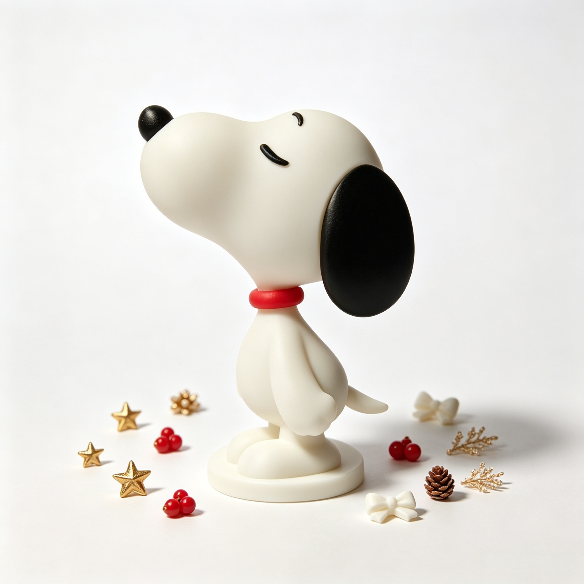 Cute 3D Printed Toys Desktop Matte Glossy Display Snoopy Mini Figure