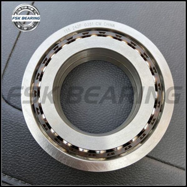 QJ210D95LB Angular Contact Ball Bearing  Automobile Steering Rubber Seals 50x95x18mm