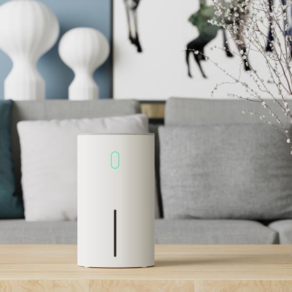 СИД Indictor дизайна портативного небольшого электрического Dehumidifier 1.3L романное освещает молчаливую деятельность