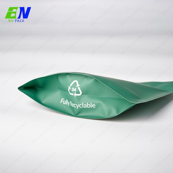 High Quality Fully Recyclable Plastic Pouches Pe Material Stand Up Pouch