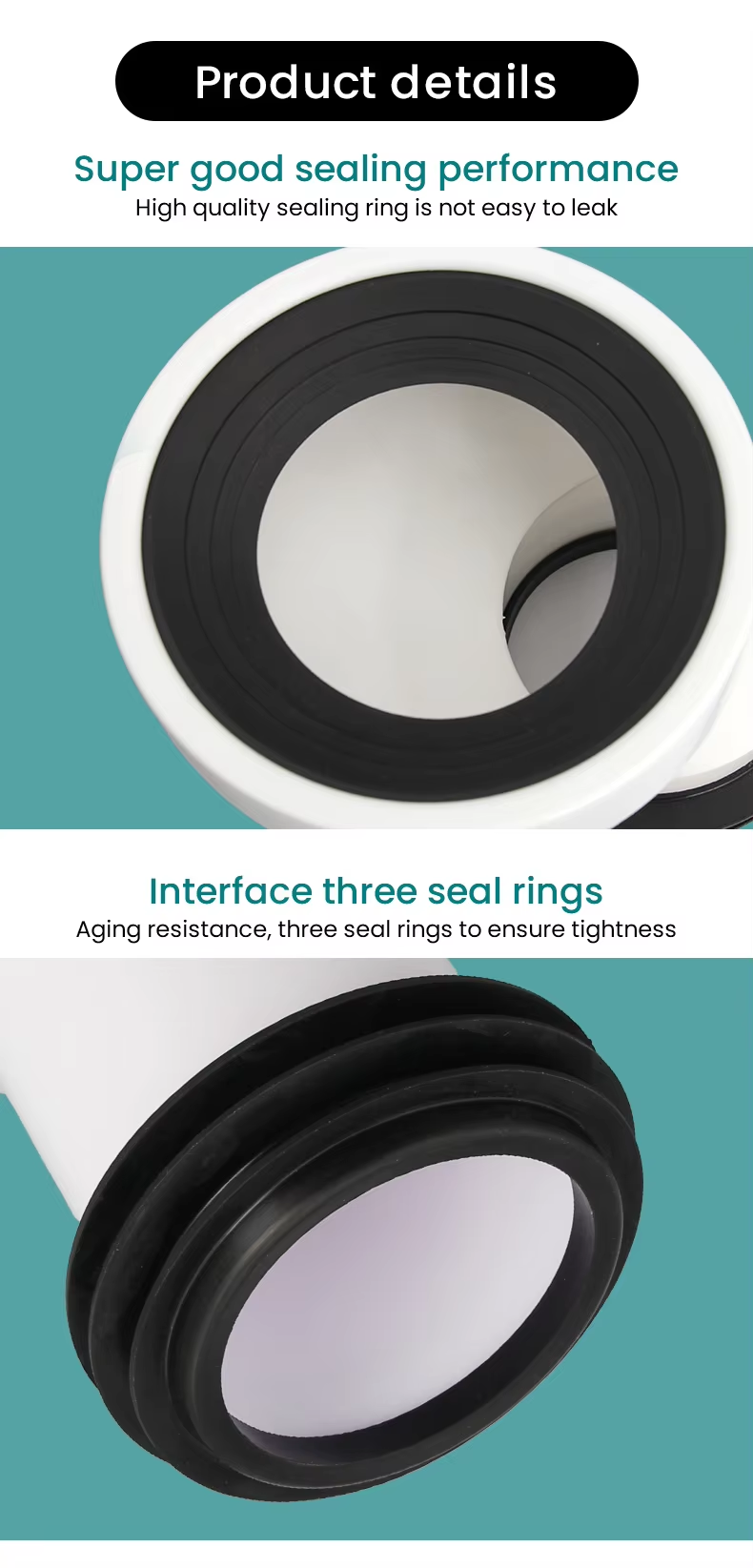 Toilet Connection Displacement Pipe Displacement Device; Toilet Seat Toilet Accessory Sewage Pipe Displacement Device