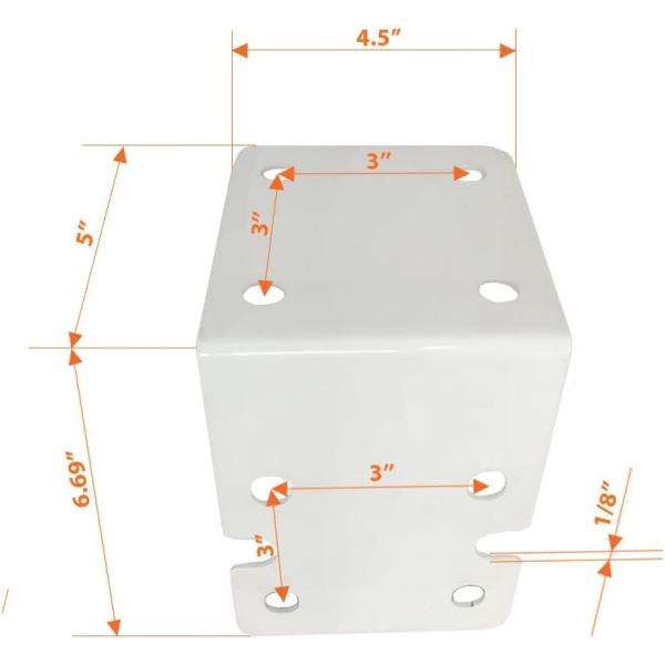 Нержавеющая сталь фильтр воды корпус скобки для стандартного очистителя воды RO машины