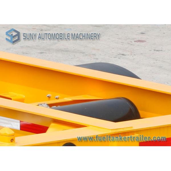 20ft 25 Ton Flatbed Semi Trailer Skeleton Semi Trailer With Mechanical Suspension