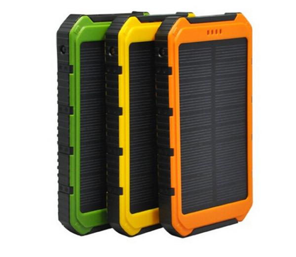 Waterproof dustproof solar mobile phone charger from Chinese factory supply directly