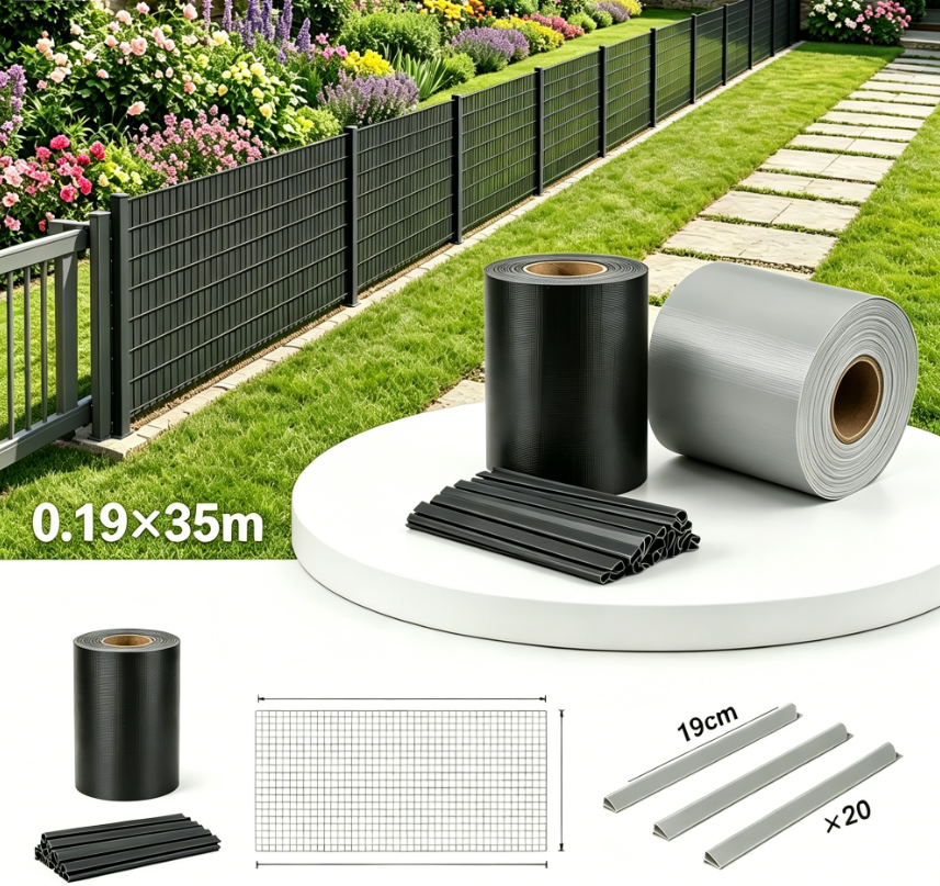 Waterproof PVC Fence Strips Garden & Household Decor Privacy Screening Fencing Accessories