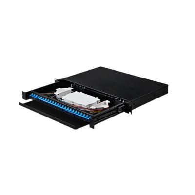 Rack Mounted ODF Fiber ODF Patch Panel SC LC Loaded