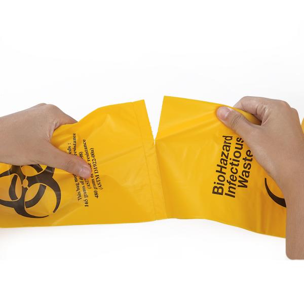 Полиэтиленовые пакеты Biohazard 25 галлонов