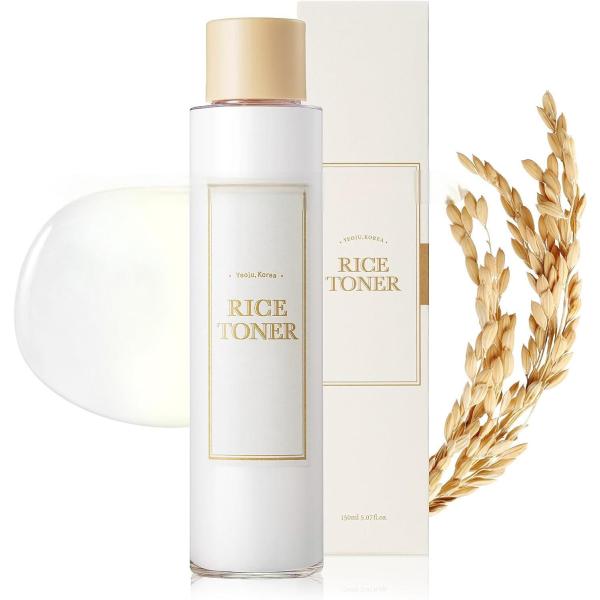 Producto para el cuidado de la piel Vegano para aclarar la piel Cuidado facial Toner para la piel Soy de Toner de arroz 150ml