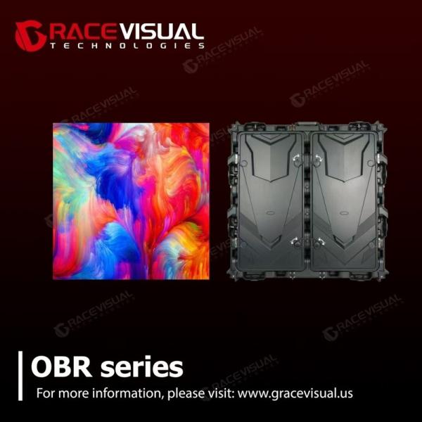 Die-casting Aluminum Outdoor LED Panel Display for Front/Rear Maintenance and Performance
