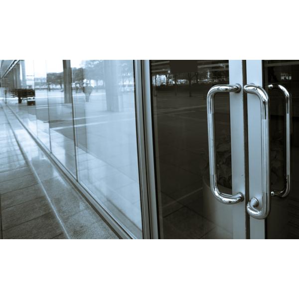 W-DH607 Modern Stainless Steel Entrance Entry Commercial Office Store Front Wood Timber Glass Garage pull handles