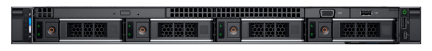 Сервер шкафа Dell EMC PowerEdge R640 1U сервера хранений гнезда DDR4 2