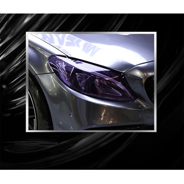 Anti Scratch Headlight Tint Film 30cm X 15m Photochromic  Headlight Wrap Film