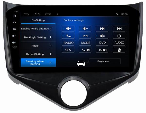 Ouchuangbo car dvd android 8.1 for Chery Fulwin 2 2013 Support original car steering wheel control Built-in WIFI receive