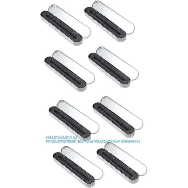 Tinplate Box Plastic Hinges Jewelry Box Hinges Metal Pencil Le Pen Pencil Jewelery Box Tin Pen Case Silver Sturdy Pen