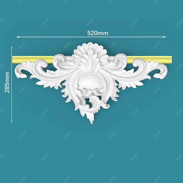 GD-85016-30 Eco-Friendly Polyurethane Foam Panel Anti-Aging Decorating Ceiling Tiles For Living Room
