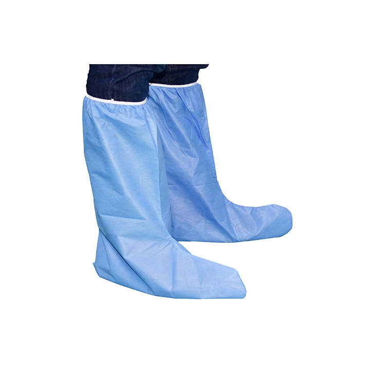 Unisex Non Woven Disposable Shoe Covers , Disposable Polypropylene Shoe Covers