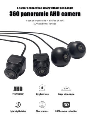 360Deg Vehicle Night Vision Car Camera Surround Panoramic View 12VDC