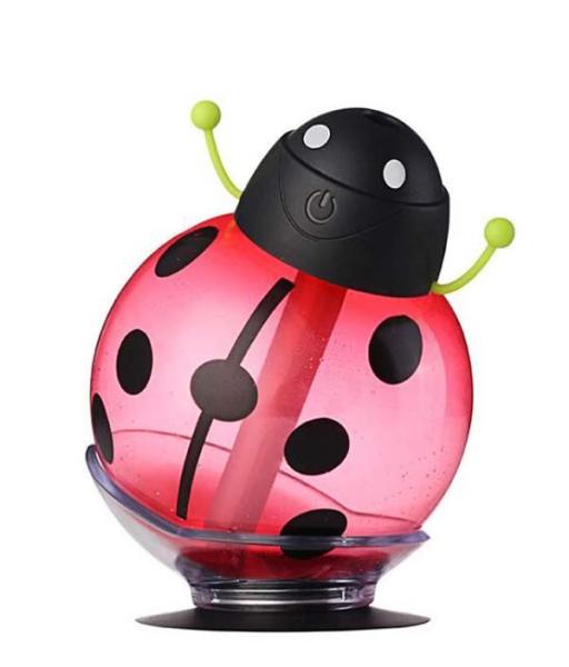 Mini USB Powered Home Car Desktop Beatles Aroma Humidifier With Night Light