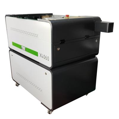 KEYI CNC Metal Engraving Large Area 6040 Large Format Fiber Laser Marking Engraving Machine para folha de acrílico de madeira