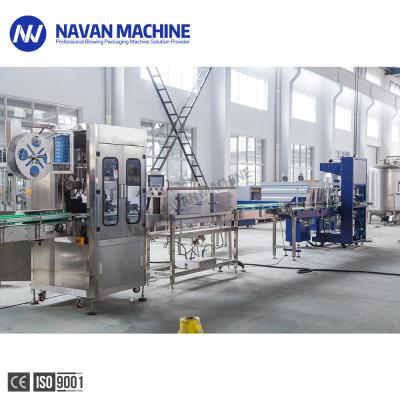 Full Automatic Bottles Sleeve Shrink Labeling Machine Auto Label Applicator